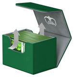Ultimate Guard SideWinder 100+ Standard Size XenoSkin Deck Case Green