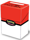 Ultra Pro Pokemon Red/White Deck Box