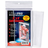 Ultra Pro 4x6 inch Soft Sleeves