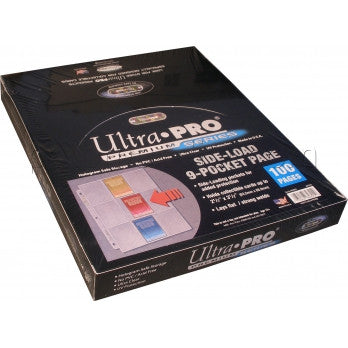 Ultra Pro 9 Pocket Side Load Page 100 pages