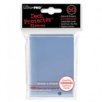 Ultra Pro Clear Standard Deck Protector 50ct