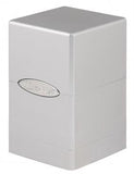 Ultra Pro Deck Box Satin Tower Metallic Silver