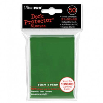 Ultra Pro Green Standard Deck Protector 50ct