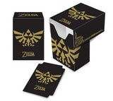 Ultra Pro Legend Of Zelda Deck Box Black & Gold