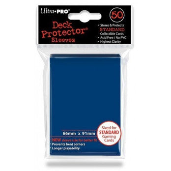 Ultra Pro Metallic Sapphire Blue Protector 50ct