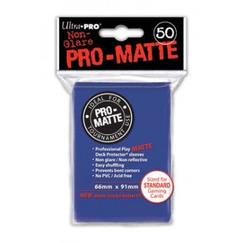 Ultra Pro Pro-Matte Deck Protector Blue 50ct