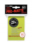 Ultra Pro Pro-Matte Deck Protectors Bright Yellow Small 60ct 