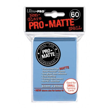 Ultra Pro Small Pro-Matte Deck Protector Light Blue 60ct