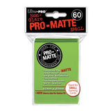 Ultra Pro Small Pro-Matte Deck Protector Light Green 60ct 