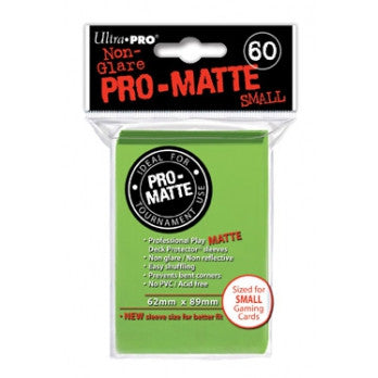 Ultra Pro Small Pro-Matte Deck Protector Light Green 60ct 