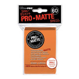 Ultra Pro Small Pro-Matte Deck Protector Orange 60ct 