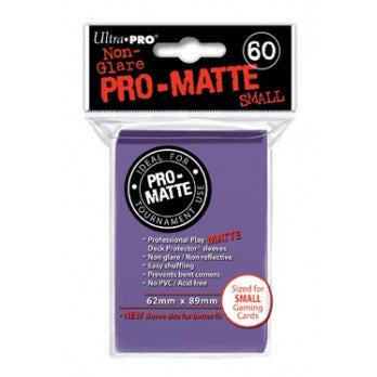 Ultra Pro Small Pro-Matte Deck Protector Purple 60ct