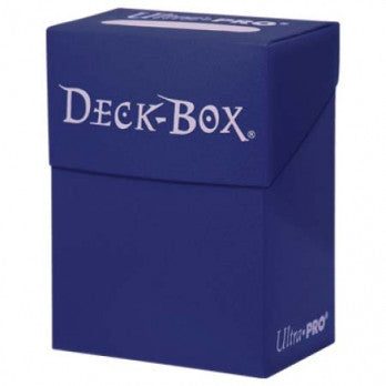 Ultra Pro Solid Blue Deck Box 
