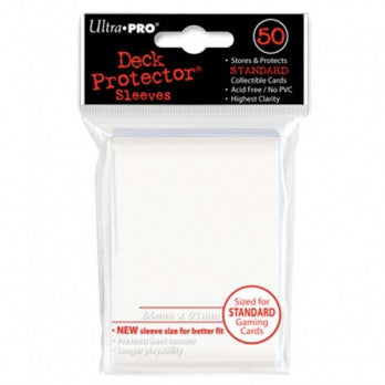 Ultra Pro White Standard Deck Protector 50ct