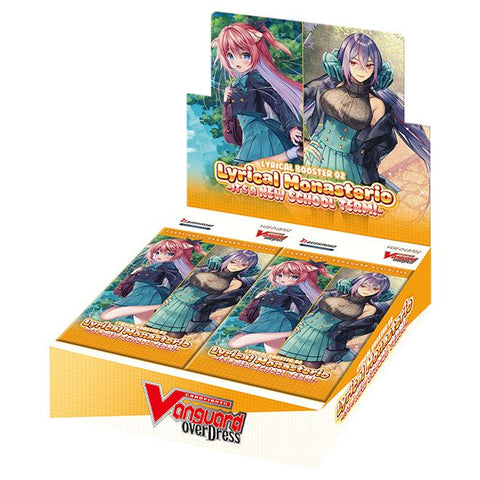 Cardfight!! Vanguard OverDress VGE-D-LBT02 Lyrical Monasterio - It's A New School Term! - Booster Box (Release Date 13 May 2022)