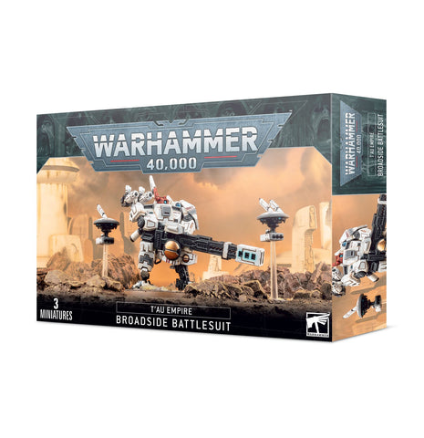 Traje de batalla Tau Empire Broadside de Warhammer 40K