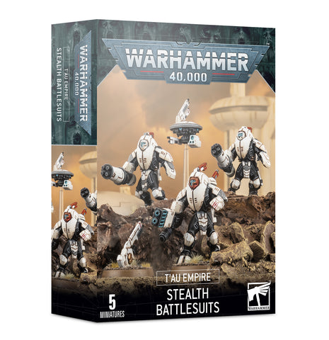Trajes de combate furtivos del Imperio Tau de Warhammer 40K