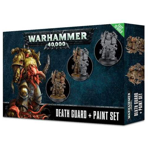 Warhammer 40k Death Guard + Paint Set