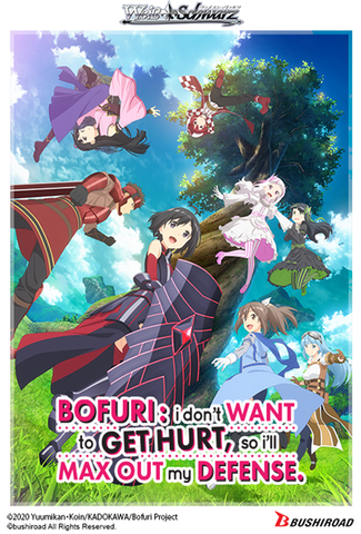 Weiss Schwarz Bofuri: I Don't Want to Get Hurt, so I'll Max Out My Defense Booster Pack (Release date 21 May 2021)