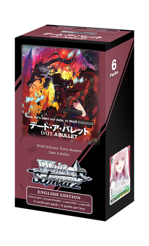 Weiss Schwarz Date A Bullet Extra Booster Box-English (Release Date 3 Dec 2021)