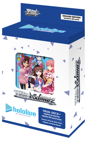 Weiss Schwarz English Hololive Production: Hololive 0th Generation Trial Deck+ (Release Date 29 April 2022)