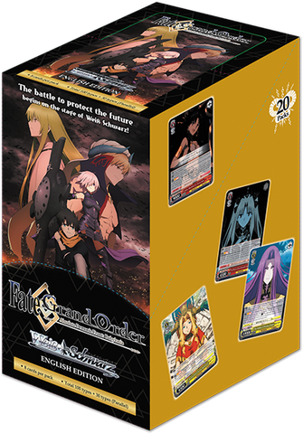 Weiss Schwarz Fate/Grand Order Absolute Demonic Front: Babylonia Booster Box (Release Date 22/01/2021)