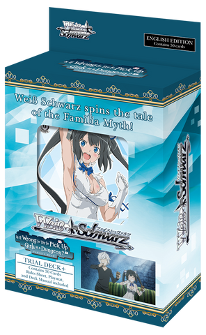 Weiss Schwarz Is It Wrong to Try to Pick Up Girls in a Dungeon? Trial Deck+ (Release date 15 July 2022)