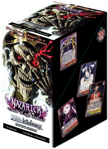 Weiss Schwarz Nazarick: Tomb of the Undead English Booster Box (Reprint)