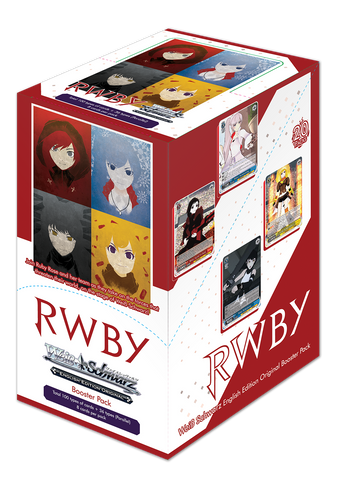 Weiss Schwarz RWBY English Booster Box (Release Date 22 Dec 2021)