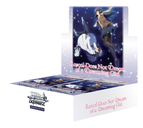 Weiss Schwarz Rascal Does Not Dream of a Dreaming Girl English Booster Box (Release Date 14 Oct 2022)