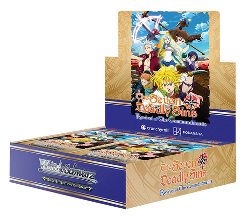 Weiss Schwarz The Seven Deadly Sins: Revival of The Commandments English Booster Box (Release Date 16 Dec 2022)