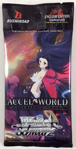 Weiss Schwarz Accel World-Infinite Burst Booster Pack-English (Release date 10/11/2017)