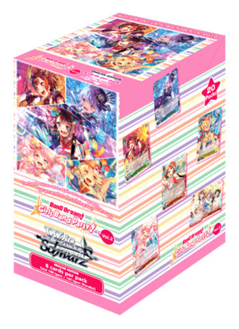 Weiss Schwarz Booster Box-BanG Dream! Girls Band Party! Vol.2 -English (Release Date 18/10/2019)