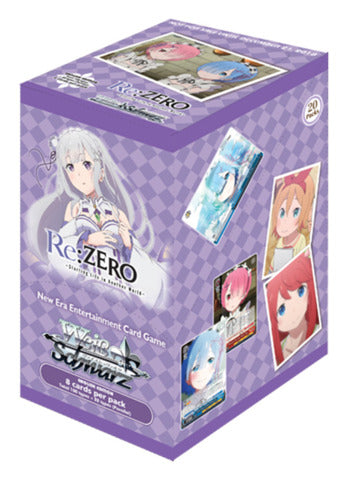 Weiss Schwarz Booster Box Re:ZERO-Starting Life in Another World-English (Release Date 28/12/2018)