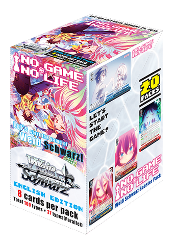 Weiss Schwarz No Game, No Life Booster Box-English (Release Date 19/04/2019)