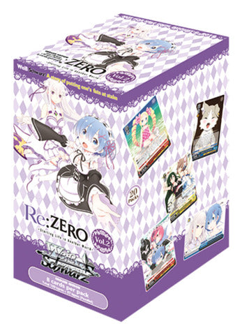 Weiss Schwarz Re:ZERO -Starting Life in Another World- Vol.2 Booster Box-English (Release date 02/08/2019)