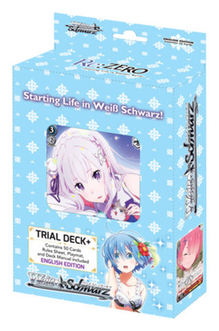 Weiss Schwarz Trial Deck Re:ZERO-Starting Life in Another World-English (Release Date 28/12/2018) 
