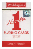 Winning Moves Waddingtons Number 1 Playing Cards-Red