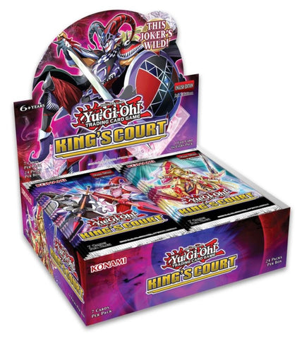Yu-Gi-Oh! King's Court Booster Box (Release Date 7 July 2021)