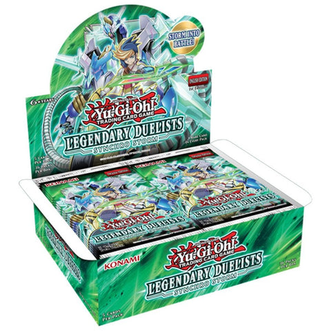 Yu-Gi-Oh! Legendary Duelists Synchro Storm Booster Box (Release date 28/10/2021)
