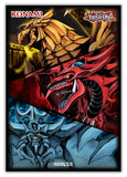 Fundas para cartas de Yu-Gi-Oh! - Slifer, Obelisk y Ra, 50 unidades