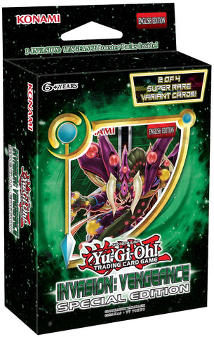 Yu-Gi-Oh! - Invasion: Vengeance Special Edition (release date 08/12/2016)