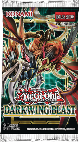 Yu-Gi-Oh! Darkwing Blast Booster Pack (Release Date 20 Oct 2022)