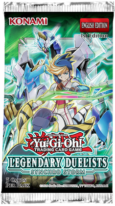Yu-Gi-Oh! Legendary Duelists Synchro Storm Booster Pack (Release date 28/10/2021)