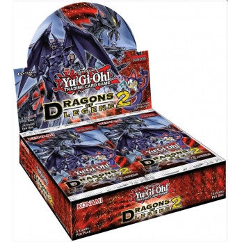 Yu-Gi-Oh! TCG Dragons Of Legends Series 2 Booster Box Display