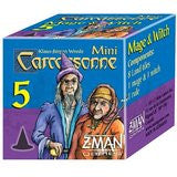 CARCASSONNE MINI EXPANSION #5 Mage & Witch