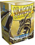 Dragon Shield 100 Protective Sleeves Gold