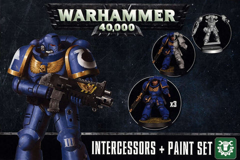 Warhammer 40K Intercessors and Paint Set
