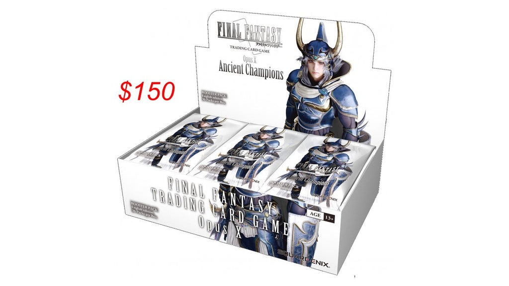 FINAL FANTASY TRADING CARD GAME OPUS X BOOSTER BOX (RELEASE DATE 08/11/2019)
